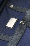 Full-Grain Dollar Leather Garment Travel Bag