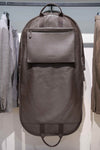 Full-Grain Dollar Leather Garment Travel Bag