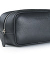 Beauty case in pelle martellata