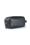 Beauty case in pelle martellata