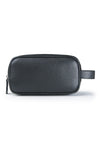 Beauty case in pelle martellata