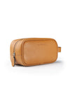 Beauty case in pelle martellata