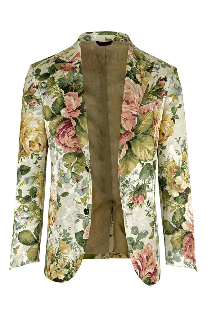 Mens floral windbreaker sale
