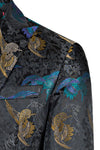 MONTEZEMOLO Men's Clothing - Jackets - Silkbird Brocade Red Carpet Jacket - www.montezemolostore.com