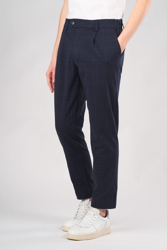 Madras Check Pattern ZMART Trousers